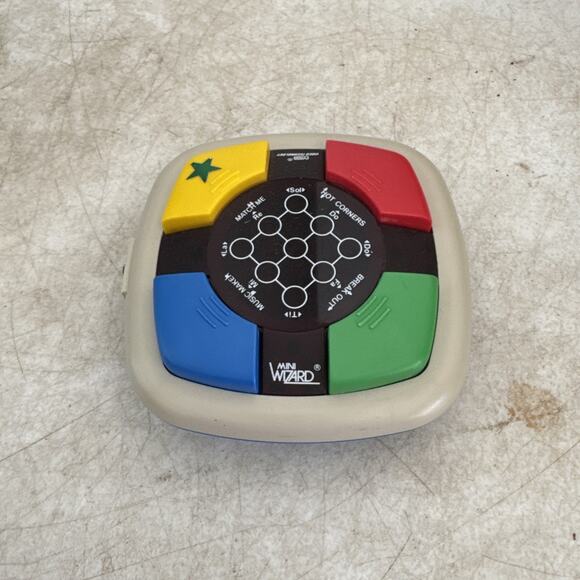 Vintage 1987 Vtech Mini Wizard Electronic Game Multiple Players Tested & Working - Picture 5 of 7